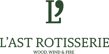 L'ast Rotisserie, wood, wind and fire